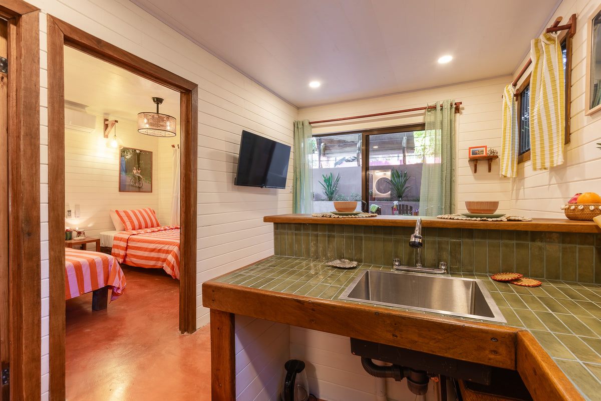 Papaya two-bedroom apartment patio at The Baya House